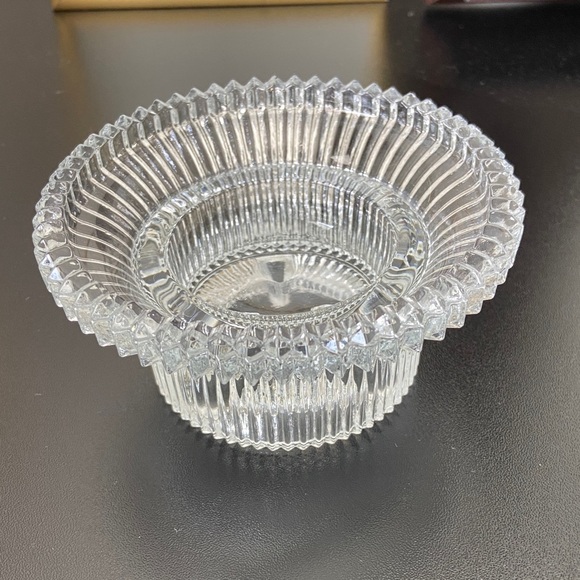 Indiana Glass Other - Vintage Indiana Glass Candle Holder/Trinket Dish (Candle not Included)